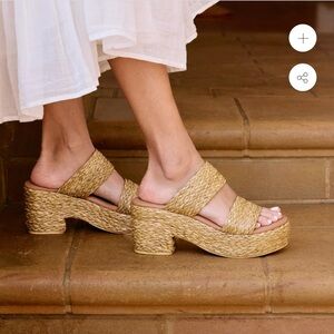 Matisse SEAVIEW Platform Sandals NIB